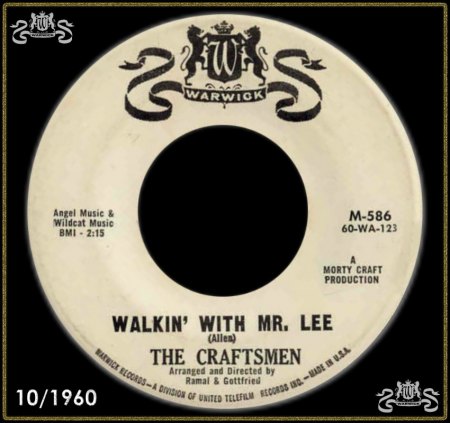 CRAFTSMEN - WALKIN' WITH MR. LEE_IC#001.jpg