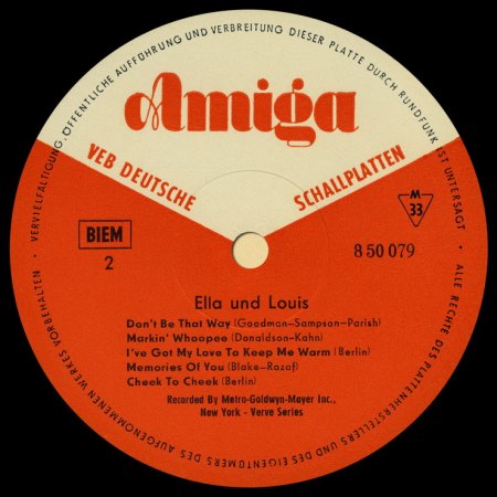 Fitzgerald, Ella &amp; Louis Armstrong - Ella &amp; Louis - Amiga LP_3_Bildgröße ändern.jpg
