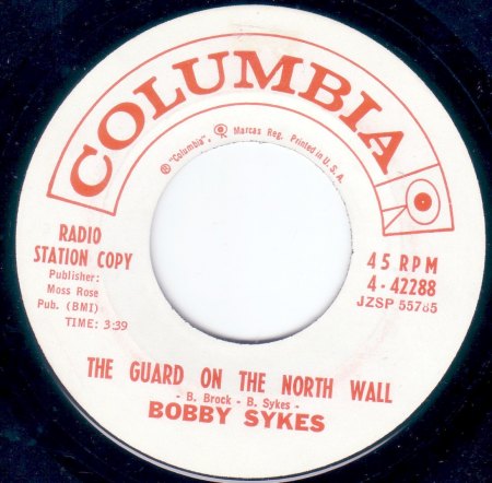 Sykes, Bobby - Guard on the North Wall .jpg