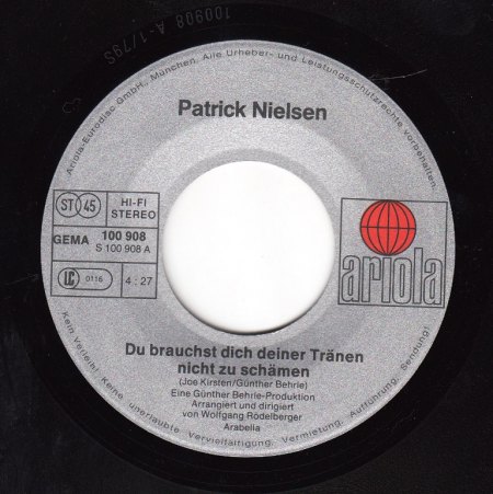 PATRICK NIELSEN - Du brauchst dich deiner Tränen nicht zu schämen -A-.jpg