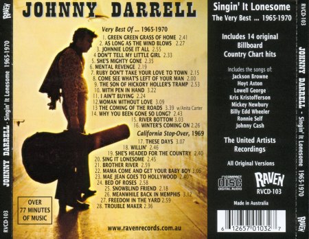 Darnell, Johnny - Singin' it lonesome - Very best 1965-70 (3).jpg
