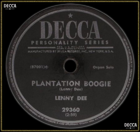 LENNY DEE - PLANTATION BOOGIE_IC#003.jpg