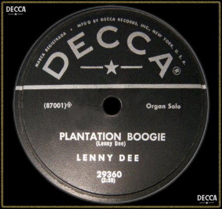 LENNY DEE - PLANTATION BOOGIE_IC#002.jpg