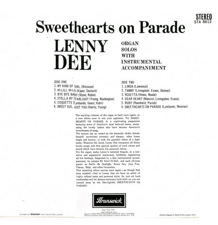 Dee, Lenny - Sweethearts on parade (2)_Bildgröße ändern.jpg