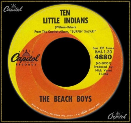 BEACH BOYS - TEN LITTLE INDIANS_IC#002.jpg