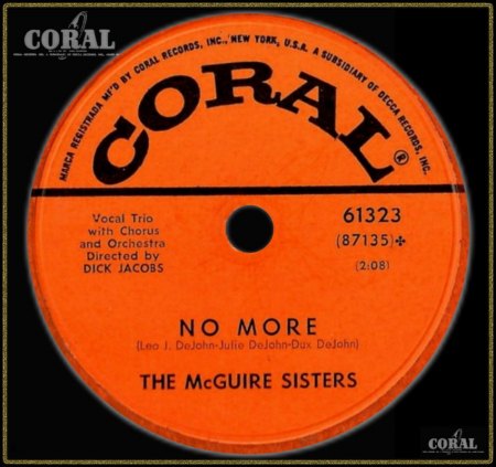 MC GUIRE SISTERS - NO MORE_IC#002.jpg