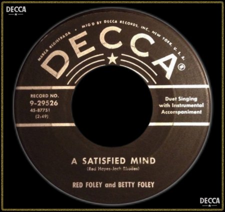 RED FOLEY &amp; BETTY FOLEY - SATISFIED MIND_IC#003.jpg