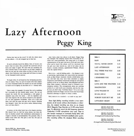 King, Peggy - Lazy Afternoon (A)y.jpg
