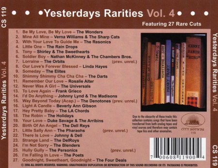 Yesterdays Rarities - Vol. 4 - Back Cover.jpg