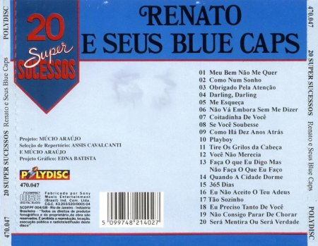 Renato e seus Blue Caps - 20 Super Sucessos  .JPG