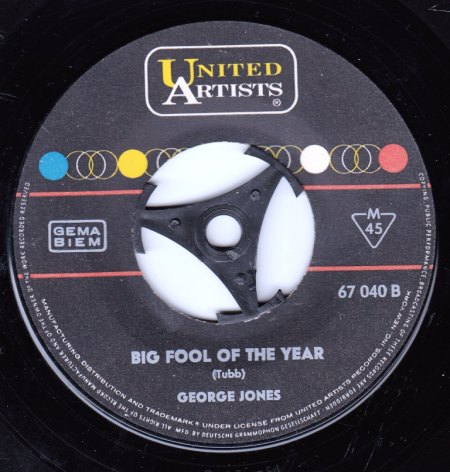 GEORGE JONES - Big Fool Of The Year -B-.jpg