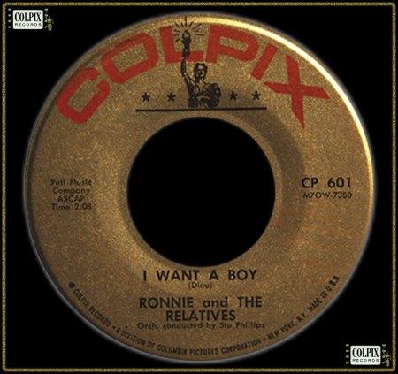 RONNIE &amp; THE RELATIVES (THE RONETTES) - I WANT A BOY_IC#002.jpg