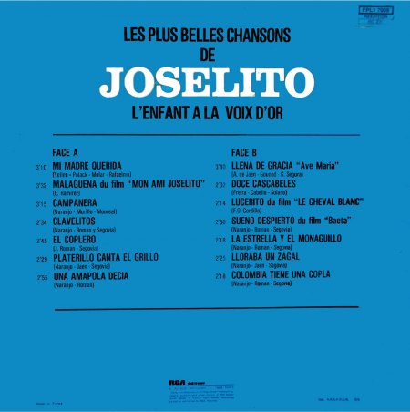 Joselito - Les Plus Belles Chansons (2).jpg