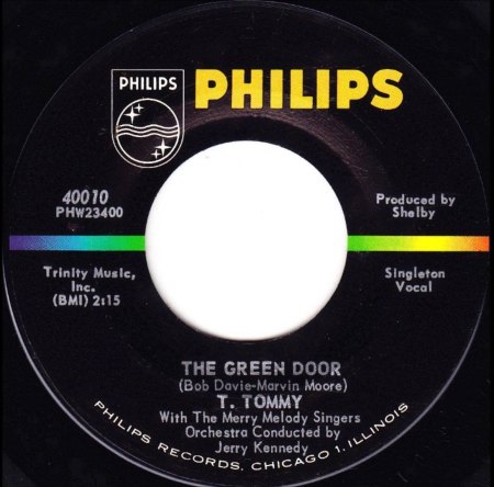 Cutrer.T. Tommy11The Green Door Philips 40010.jpg