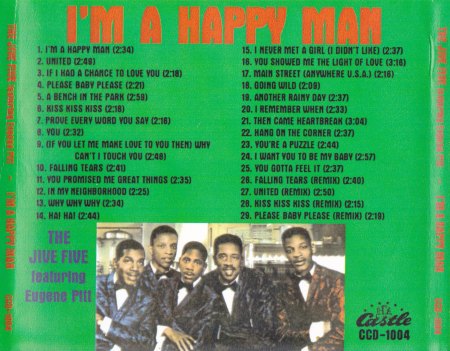 Jive Five - I'm A Happy Man - feat Eugene Pitt (2).jpg