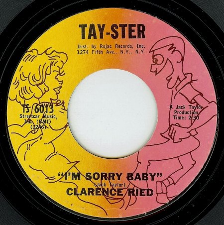 Reid, Clarence (auf Label Ried) - I'm sorry Baby - 1967.jpeg