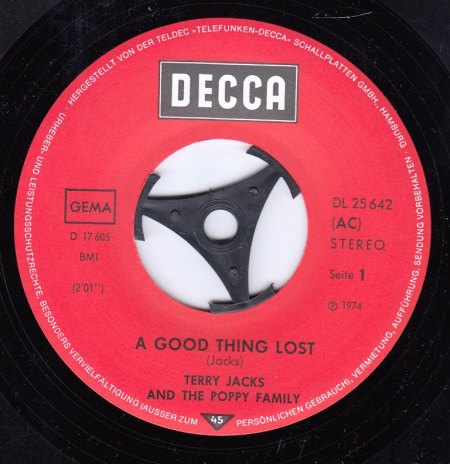 TERRY JACKS - A good thing lost -A-.jpg