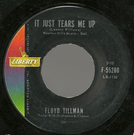 Tillman, Floyd - It just tears me up.jpg