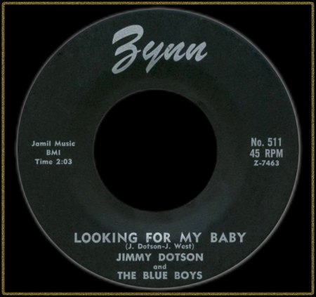 JIMMY DOTSON &amp; THE BLUE BOYS - LOOKING FOR MY BABY_IC#002.jpg