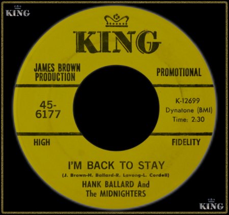 HANK BALLARD &amp; THE MIDNIGHTERS - I'M BACK TO STAY_IC#003.jpg