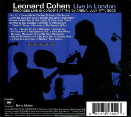 Cohen, Leonard - Live in London 2008_1.jpeg