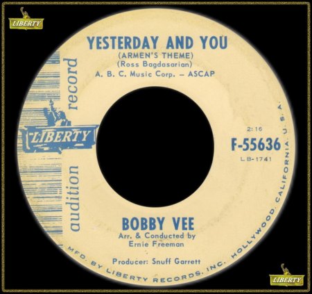 BOBBY VEE - YESTERDAY AND YOU (ARMEN'S THEME)_IC#003.jpg