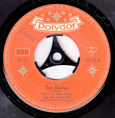 TOM DOOLEY-TRIO - Tom Dooley -A-.jpg