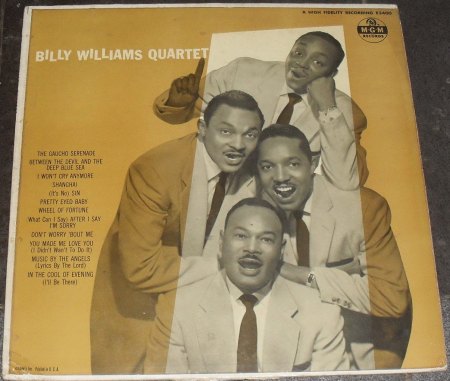 Williams, Billy (Quartet) - MGM E 3400.jpg