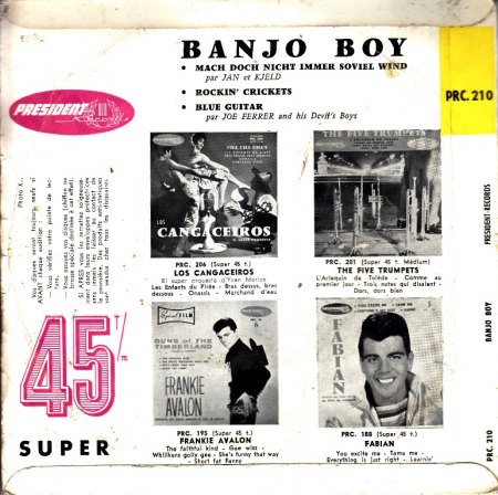 JAN &amp; KJELD - JOE FERRER-EP - Banjo Boy - CV RS -.jpg