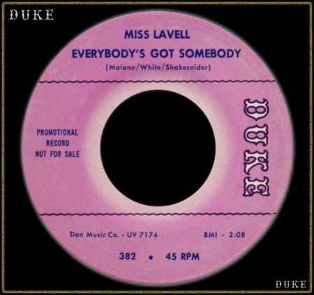 MISS LAVELL - EVERYBODY'S GOT SOMEBODY_IC#002.jpg