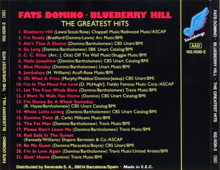 Domino, Fats - Blueberry Hill - Greatest Hits - Soundwings CD_1.jpg