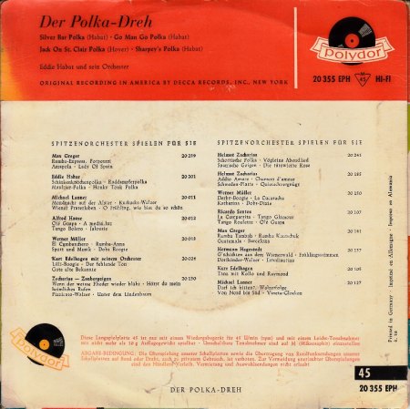 EDDIE HABAT-EP - Der Polka-Dreh - CV RS -.jpg