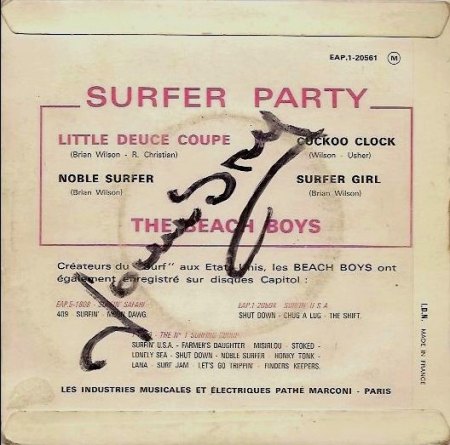 Beach Boys - Surfer Party EP (2).jpg