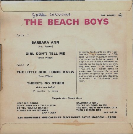 Beach Boys - Barbara Ann EP (2).jpg