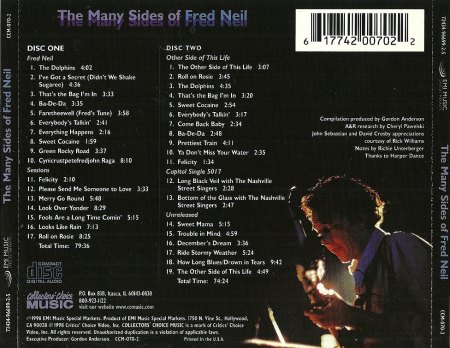 Neil, Fred - The many sides of Fred Neil (DCD)y.jpeg
