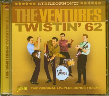 The VENTURES - Twistin' 62 - Five Original LPs Plus Bonus Tracks.jpg