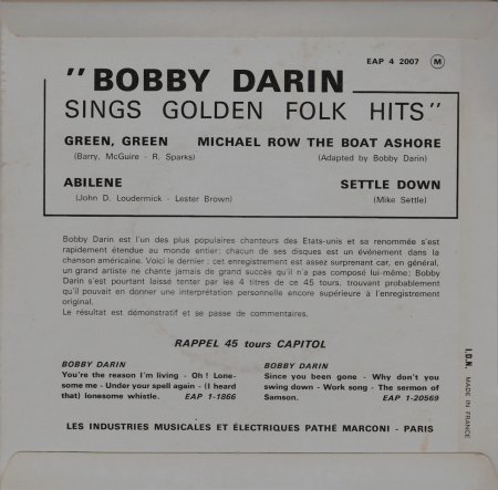 Darin, Bobby - Green green EP (2)x.JPG