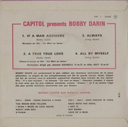 Darin, Bobby - If a man answer EP (3).jpg