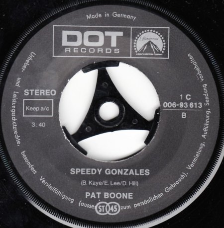 PAT BOONE - Speedy Gonzales -A-.jpg