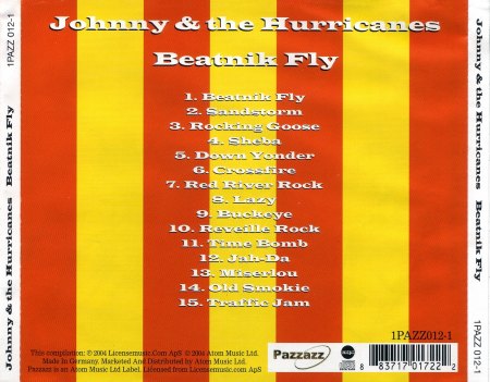 Johnny &amp; the Hurricanes 2004 - Beatnik Fly -T.jpg