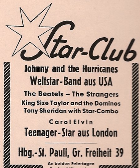 JOHNNY AND THE HURRICANES - STAR-CLUB 1962 ANZEIGE A.jpg