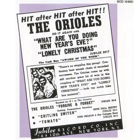 Orioles - Jubilee Recordings CD 1 von 6 .jpg