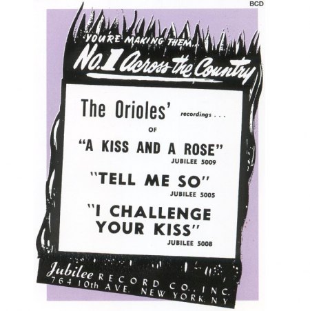 Orioles - Jubilee Recordings CD 5 von 6 .jpg