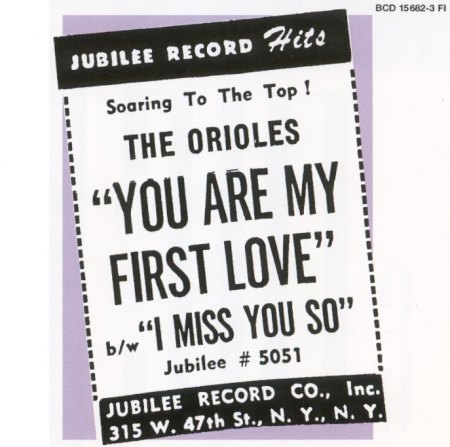 Orioles - Jubilee Recordinds CD 3 von 6 .jpg