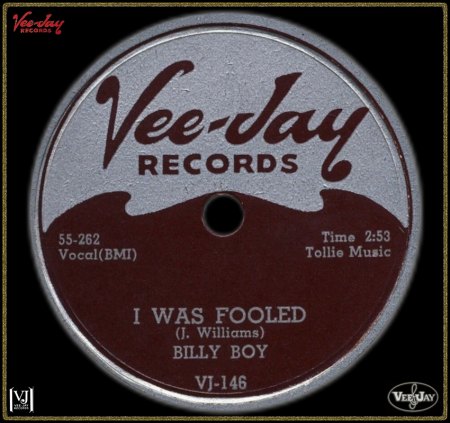 BILLY BOY (BILLY BOY ARNOLD) - I WAS FOOLED_IC#002.jpg