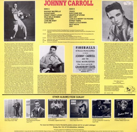 Carroll, Johnny - Rock'n' Roll Rarities  xxv (2).JPG