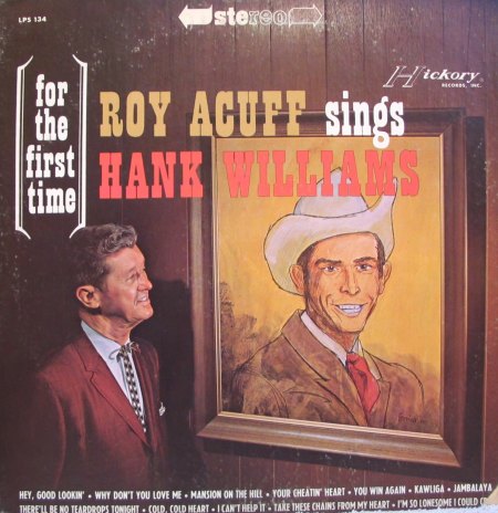 Acuff, Roy - Sings Hank Williams - Hickory 134 - 1.JPG