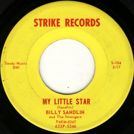 Billy Sandlin - My Little Star.jpg