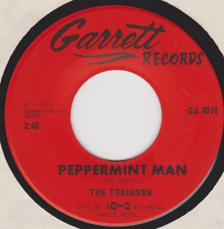 k-Trashmen - Peppermint Man label 001.jpg