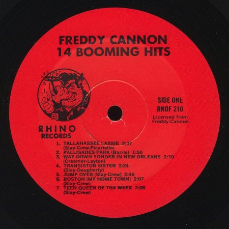 Cannon, Freddy - 14 Booming Hits (2).JPG